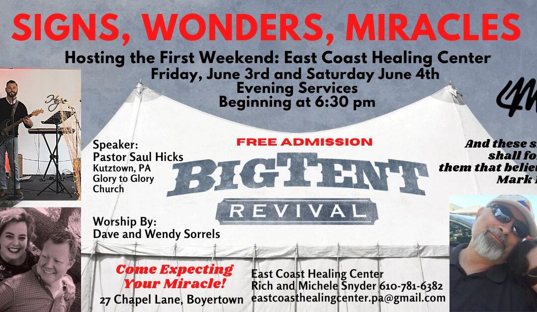 Kick Off – Miracle Tent Meeting on the Mountain