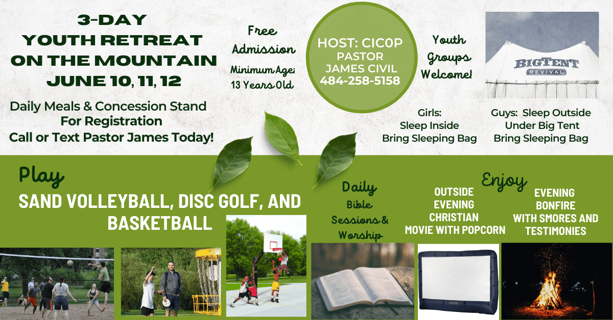 3 Day Youth Retreat
