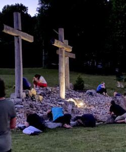 At the foot of the Cross