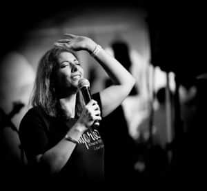 Jennifer Ministering on the Mountain