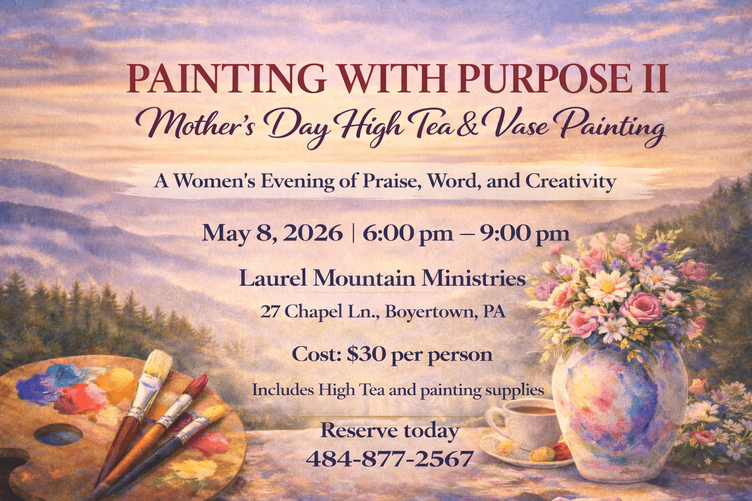 Painting with Purpose II High Tea